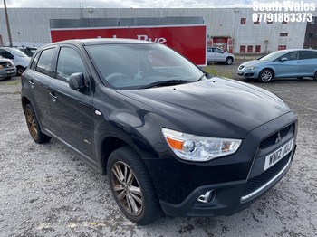 Location: South Wales - 2012 MITSUBISHI ASX 4 DI-D 4X4 5 Door Hatchback REG: WN12JUJ, Keys: No, MOT Expiry date: 27/10/2025, 1798 Diesel, 6 Speed Manual Diesel, Former Keepers: 5