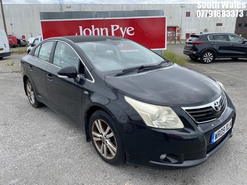 Location: South Wales - 2009 TOYOTA AVENSIS T4 D-CAT AUTO 4 Door Saloon REG: WR09XLM, Keys: No, MOT Expiry date: 15/04/2026, 2231 Diesel, 6 Speed Auto Diesel, Former Keepers: 4