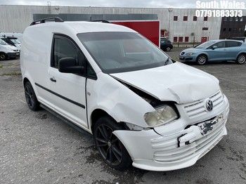Location: South Wales - 2010 VOLKSWAGEN CADDY C20 TDI 104 Panel Van REG: MF60KNS, Keys: No, MOT Expiry date: 24/02/2026, 1896 Diesel, 5 Speed Manual Diesel, Former Keepers: 10