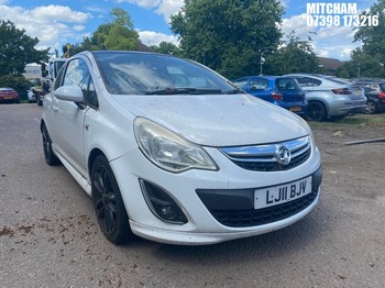 Location: MITCHAM - 2011 VAUXHALL CORSA LIMITED EDITION 3 Door Hatchback REG: LJ11BJV, 1229cc Petrol, 5 Speed Manual Petrol, Former Keepers: 4, Keys: No, MOT: Expiry date09/11/2026