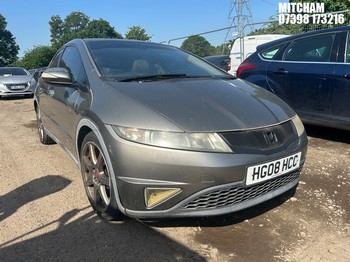 Location: Mitcham - 2008 HONDA CIVIC ES I-VTEC S-A 5 Door Hatchback REG: HG08HCC, Keys: No, MOT Expiry date: 10/04/2026, 1799 Petrol, 6 Speed Semi Auto Petrol, Former Keepers: 7