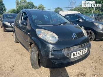 Location: Mitcham - 2006 CITROEN C1 RHYTHM 5 Door Hatchback REG: MA56VRZ, Keys: No, MOT Expiry date: 23/10/2025, 998 Petrol, 5 Speed Manual Petrol, Former Keepers: 7