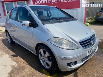 Location: Hull - 2005 MERCEDES A170 AVANTGARDE SE CVT 5 Door Hatchback REG: FM05KZT, Keys: No, MOT Expiry date: 15/11/2024, 1699 Petrol, Variable Speed Auto Petrol, Former Keepers: 4