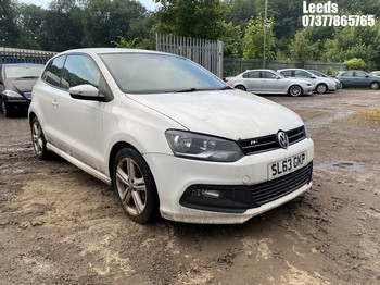 Location: Leeds - 2013 VOLKSWAGEN POLO R LINE TSI 3 Door Hatchback REG: SL63GKP, Keys: No, MOT Expiry date: 23-04-2026, 1197 Petrol, 5 Speed Manual Petrol, Former Keepers: 3
