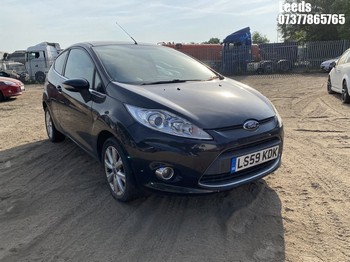 Location: Leeds - 2009 FORD FIESTA ZETEC 3 Door Hatchback REG: LS59KDK, Keys: No, MOT Expiry date: 26-02-2026, 1242 Petrol, 5 Speed Manual Petrol, Former Keepers: 7