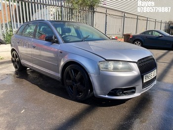 Location: Hayes - 2006 AUDI A3 S LINE SPECIAL 3 Door Hatchback REG: RN55ADU, Keys: No, MOT Expiry date: 17/10/2026, 1968 Petrol, 6 Speed Manual Petrol, Former Keepers: 11