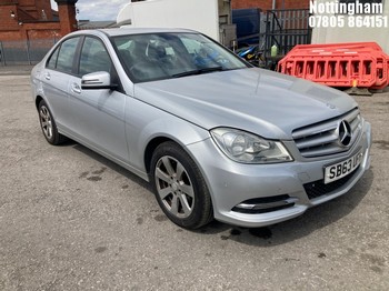 Location: Nottingham - 2013 MERCEDES-BENZ C220 EXECUTIVE SE CDI BLU 4 DOOR SALOON REG: SB63UFH, 2143cc DIESEL, 7 SPEED AUTO DIESEL, Former Keepers: 5, Keys: Yes, MOT Expiry date: 25/08/2026