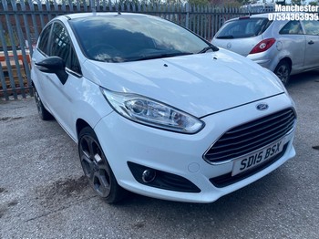 Location: Manchester - 2015 FORD FIESTA ZETEC 5 Door Hatchback REG: SD15BSX, 1242 Petrol, 5 Speed Manual Petrol, Former Keepers: 6, Keys: No, MOT Expiry date: 20/04/2027