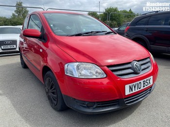 Location: Manchester - 2010 VOLKSWAGEN URBAN FOX 55 3 Door Hatchback REG: NY10BSX, 1198 Petrol, 5 Speed Manual Petrol, Former Keepers: 7, Keys: No, MOT Expiry date: 31/03/2026