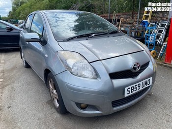 Location: Manchester - 2010 TOYOTA YARIS TR VVT-I 5 Door Hatchback REG: SB59UMO, 1329cc Petrol, 6 Speed Manual Petrol, Former Keepers: 12, Keys: No, MOT Expiry date: 14/11/2026