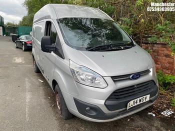 Location: Manchester - 2014 FORD TRANSIT CUSTOM 330 TREND Panel Van REG: LJ14WDV., 2198 Diesel, 6 Speed Manual Diesel, Former Keepers: 9, Keys: No, MOT Expiry date: 27/03/2026