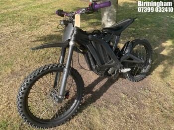 Location: Birmingham - Surron Electric Bike REG: EBIKE366,,, Former Keepers:, Keys: Yes, MOT Expiry date: