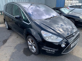 Location: BELVEDERE - 2011 FORD S-MAX TITANIUM AUTO MPV REG: EF60BNB, 1999 PETROL, 6 Speed Auto Petrol, Former Keepers: 2, Keys: No, MOT: Expiry date26.06.2026
