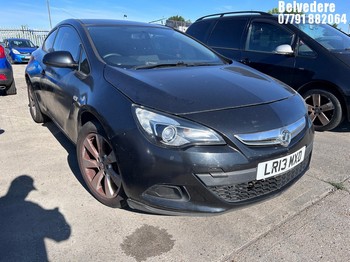 Location: BELVEDERE - 2013 VAUXHALL ASTRA GTC SPORT TURBO AUT 3 DOOR HATCHBACK REG: LR13MXD, 1362cc PETROL, 6 SPEED AUTO PETROL, Former Keepers: 9, Keys: No, MOT: Expiry date18.01.2027