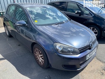 Location: BELVEDERE - 2009 VOLKSWAGEN GOLF S 5 DOOR HATCHBACK REG: LR59VVS, 1390cc PETROL, 5 SPEED MANUAL PETROL, Former Keepers: 4, Keys: No, MOT: Expiry date06.06.2026