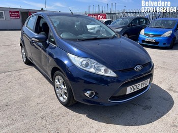 Location: Belvedere - 2012 FORD FIESTA ZETEC AUTO 5 DOOR HATCHBACK REG: YG12YFO, 1388cc PETROL, 4 SPEED AUTO PETROL, Former Keepers: 3, Keys: Yes, MOT Expiry date: 20/05/2026