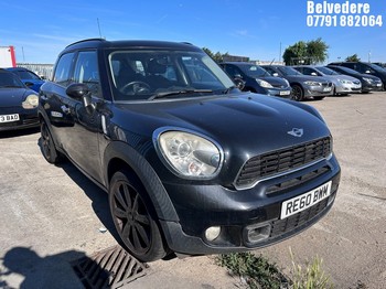 Location: Belvedere - 2010 MINI COUNTRYMAN COOPER S AUTO 5 Door Hatchback REG: RE60BWM, Keys: No, MOT Expiry date: 20/05/2026, 1598 Petrol, 6 Speed Auto Petrol, Former Keepers: 8