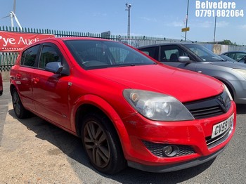 Location: Belvedere - 2009 VAUXHALL ASTRA SXI 5 Door Hatchback REG: CV59UKA, Keys: No, MOT Expiry date: 11.03.2026, 1598 Petrol, 5 Speed Manual Petrol, Former Keepers: 9