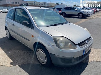 Location: Belvedere - 2006 FORD FIESTA STUDIO 3 Door Hatchback REG: NC06HHL, Keys: No, MOT Expiry date: 07/10/2025, 1242 Petrol, 5 Speed Manual Petrol, Former Keepers: 6