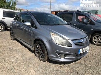 Location: Edinburgh - 2010 VAUXHALL CORSA SXI A/C 3 Door Hatchback REG: LL10CXJ, Keys: No, MOT Expiry date: 09/09/2025, 1229 Petrol, 5 Speed Manual Petrol, Former Keepers: 7
