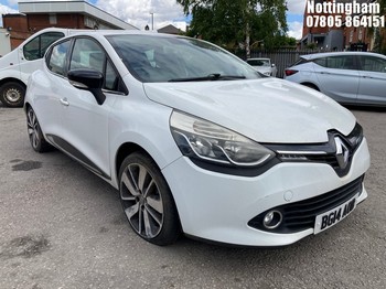Location: Nottingham - 2014 RENAULT CLIO D-QUE S M-NAV NRG TC 5 Door Hatchback REG: BG14AOB, Keys: No, MOT Expiry date: 22/01/2026, 899 Petrol, 5 Speed Manual Petrol, Former Keepers: 1