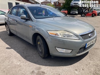 Location: Nottingham - 2009 FORD MONDEO TITANIUM X TDCI140 5 Door Hatchback REG: AK59WZA, Keys: No, MOT Expiry date: 19/03/2027, 1997 Diesel, 6 Speed Manual Diesel, Former Keepers: 7