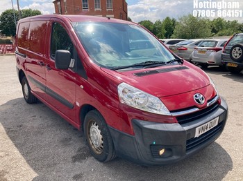 Location: Nottingham - 2014 TOYOTA PROACE 1200 L1H1 HDI Panel Van REG: VN14OUV, 1560cc Diesel, 5 Speed Manual Diesel, Former Keepers: 4, Keys: Yes, MOT Expiry date: 09/06/2027
