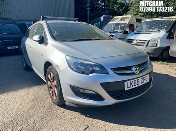 Location: MITCHAM - 2015 VAUXHALL ASTRA DESIGN CDTI ECOFLEX Estate REG: LK65ZFG, 1598cc Diesel, 6 Speed Manual Diesel, Former Keepers: 3, Keys: No, MOT: Expiry date03/09/2026