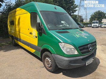 Location: Mitcham - 2007 MERCEDES SPRINTER 311 CDI LWB Panel Van REG: KL07BVX, Keys: No, MOT Expiry date: 21/04/2025, 2148 Diesel, 6 Speed Manual Diesel, Former Keepers: 3