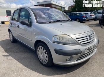 Location: Nottingham - 2004 CITROEN C3 SX HDI AUTO 5 Door Hatchback REG: YB04ROH, Keys: No, MOT Expiry date: 30/11/2026, 1398 Diesel, 5 Speed Auto Diesel, Former Keepers: 5