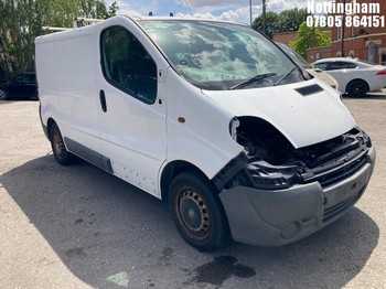 Location: Nottingham - 2014 VAUXHALL VIVARO 2700 CDTI 113 SWB Panel Van REG: FD14LGY, Keys: No, MOT Expiry date: 13/08/2025, 1995 Diesel, 6 Speed Manual Diesel, Former Keepers: 4