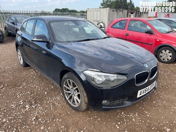 Location: Peterborough - 2014 BMW 116D SE 5 Door Hatchback REG: AV64OTF, Keys: Yes, MOT Expiry date: 29/06/2026, 1995 Diesel, 6 Speed Manual Diesel, Former Keepers: 2
