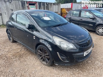 Location: Peterborough - 2013 VAUXHALL CORSA LTD EDTN CDTI EFLEX 3 Door Hatchback REG: CN63DJO, Keys: No, MOT Expiry date: 24/03/2026, 1248 Diesel, 5 Speed Manual Diesel, Former Keepers: 4