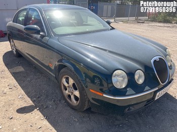 Location: Peterborough - 2004 JAGUAR S-TYPE V6 AUTO 4 Door Saloon REG: AV54LWY, Keys: No, MOT Expiry date: 10/09/2026, 2496 Petrol, 6 Speed Auto Petrol, Former Keepers: 6