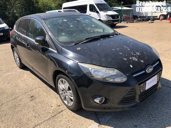 Location: Brentwood - 2014 FORD FOCUS TITANIUM NAVIGATOR 5 Door Hatchback REG: KL14ODO, Keys: No, MOT Expiry date: 23.04.2026, 1596 Petrol, 6 Speed Auto Petrol, Former Keepers: 8