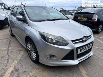 Location: Brentwood - 2014 FORD FOCUS ZETEC S TURBO 5 Door Hatchback REG: WP14EVU, Keys: No, MOT Expiry date: 26/03/2026, 1596 Petrol, 6 Speed Manual Petrol, Former Keepers: 2