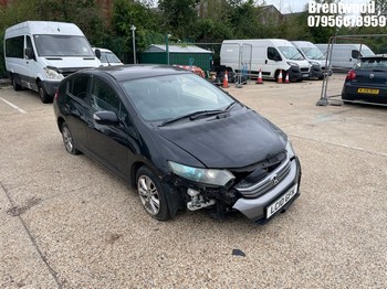 Location: Brentwood - 2010 HONDA INSIGHT SE CVT 5 Door Hatchback REG: LC10GFK, Keys: No, MOT Expiry date: 05.08.2025, 1339 Hybrid Electric, Variable 1 Speed Auto Petrol/E, Former Keepers: 9