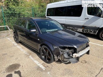 Location: Brentwood - 2008 AUDI A4 SE S LINE Estate REG: EF57YZV, Keys: No, MOT Expiry date: 14.08.2026, 1984 Petrol, 6 Speed Manual Petrol, Former Keepers: 7