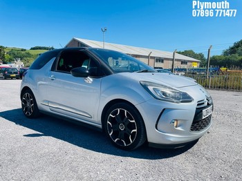 Location: Plymouth - 2014 CITROEN DS3 DSPORT THP S/S 3 DOOR HATCHBACK REG: LD64XBM, 1598cc PETROL, 6 SPEED MANUAL PETROL, Former Keepers: 2, Keys: Yes, MOT Expiry date: 12/12/2026