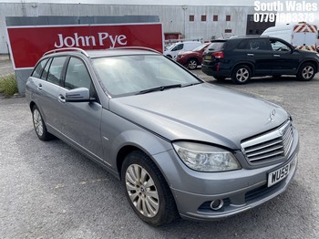 Location: South Wales - 2009 MERCEDES-BENZ C220 BLUEF-CY ELEG CDI A ESTATE REG: WU59WKG, 2143cc DIESEL, 5 SPEED AUTO DIESEL, Former Keepers: 3, Keys: Yes, MOT Expiry date: 12/01/2026