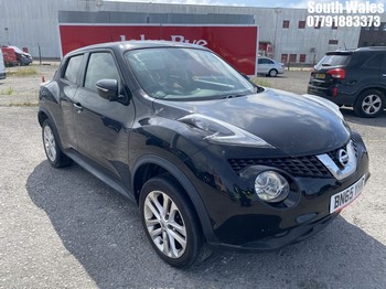 Location: South Wales - 2015 NISSAN JUKE ACENTA DIG-T 5 Door Hatchback REG: BN65YHM, Keys: No, MOT Expiry date: 23/11/2025, 1197 Petrol, 6 Speed Manual Petrol, Former Keepers: 3