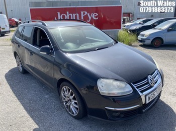 Location: South Wales - 2007 VOLKSWAGEN GOLF SPORTLINE TDI 140 Estate REG: WG57DBU, Keys: No, MOT Expiry date: 07/11/2026, 1968 Diesel, 6 Speed Manual Diesel, Former Keepers: 6
