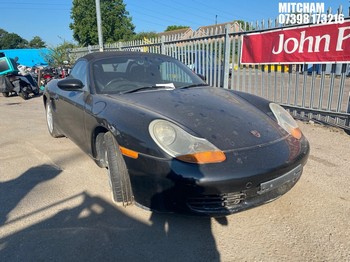 Location: Mitcham - 1999 PORSCHE BOXSTER Convertible REG: T281TSF, Keys: No, MOT Expiry date: 11/05/2026, 2480 Petrol/Gas, 5 Speed Manual Petrol, Former Keepers: 5