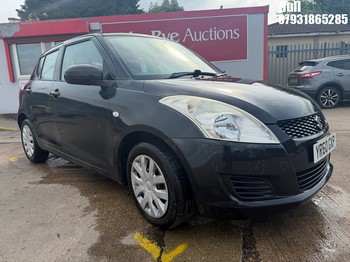 Location: Hull - 2010 SUZUKI SWIFT SZ2 5 Door Hatchback REG: YR60GXP, Keys: No, MOT Expiry date: 07/04/2026, 1242 Petrol, 5 Speed Manual Petrol, Former Keepers: 4