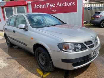 Location: Hull - 2005 NISSAN ALMERA S 5 Door Hatchback REG: BT05EEZ, Keys: Yes, MOT Expiry date: 25/08/2025, 1497 Petrol, 5 Speed Manual Petrol, Former Keepers: 7