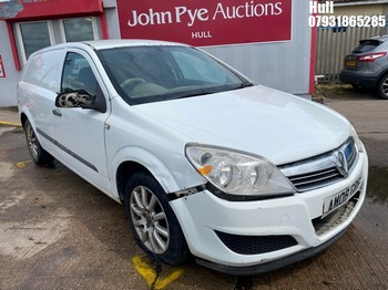 Location: Hull - 2008 VAUXHALL ASTRA CLUB CDTI Car Derived Van REG: AM08GRF, Keys: No, MOT Expiry date: 03/10/2025, 1248 Diesel, 5 Speed Manual Diesel, Former Keepers: 9