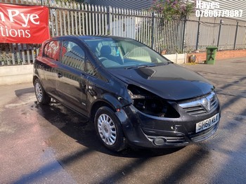 Location: Hayes - 2010 VAUXHALL CORSA S 5 Door Hatchback REG: SH60KLX, Keys: No, MOT Expiry date: 28/03/2026, 1229 Petrol, 5 Speed Manual Petrol, Former Keepers: 8