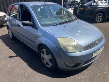 Location: Stapleford - 2005 FORD FIESTA ZETEC 5 Door Hatchback REG: DY05UUE, Keys: Yes, MOT Expiry date: 15/01/2027, 1388 Petrol, 5 Speed Manual Petrol, Former Keepers: 3