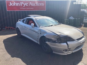 Location: Stapleford - 2006 HYUNDAI COUPE V6 Coupe REG: V6HMU, Keys: Yes, MOT Expiry date: 13/05/2026, 2656 Petrol, 6 Speed Manual Petrol, Former Keepers: 4