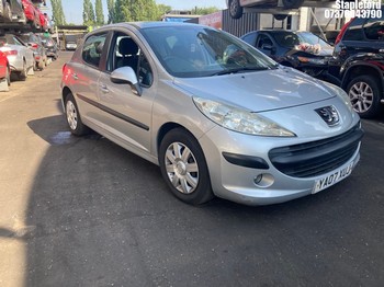 Location: Stapleford - 2007 PEUGEOT 207 S 5 Door Hatchback REG: YA07XUJ, Keys: Yes, MOT Expiry date: 16/04/2027, 1360 Petrol, 5 Speed Manual Petrol, Former Keepers: 7